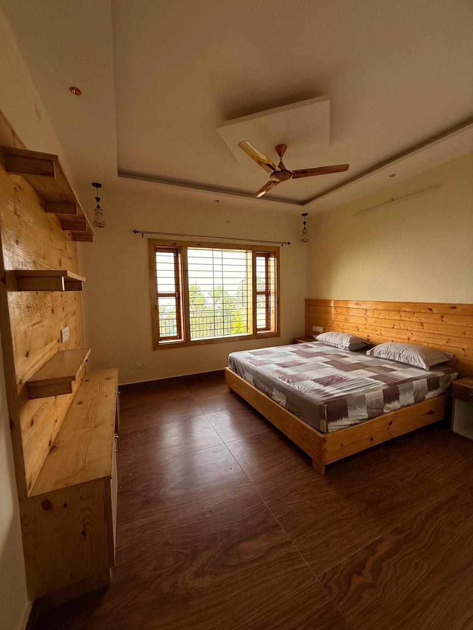 Bedroom interior of the cottage